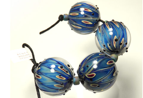 Renee Wiggins Batik Stone Beads